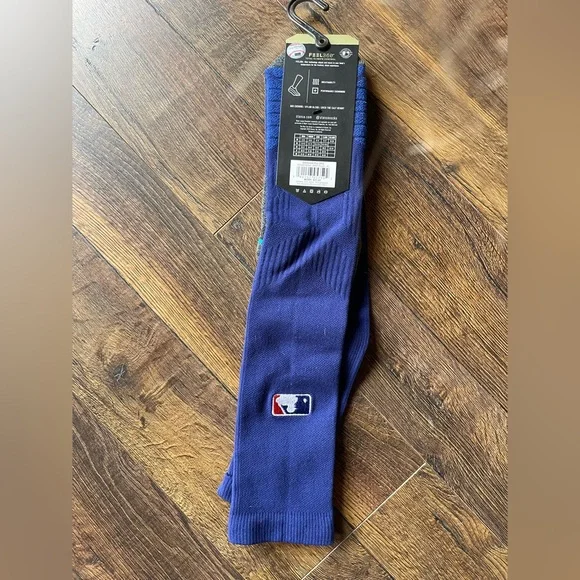 🛜 NWT 🛜 Stance MLB Men's Baseball Socks, Blue XL - Picture 2 of 5